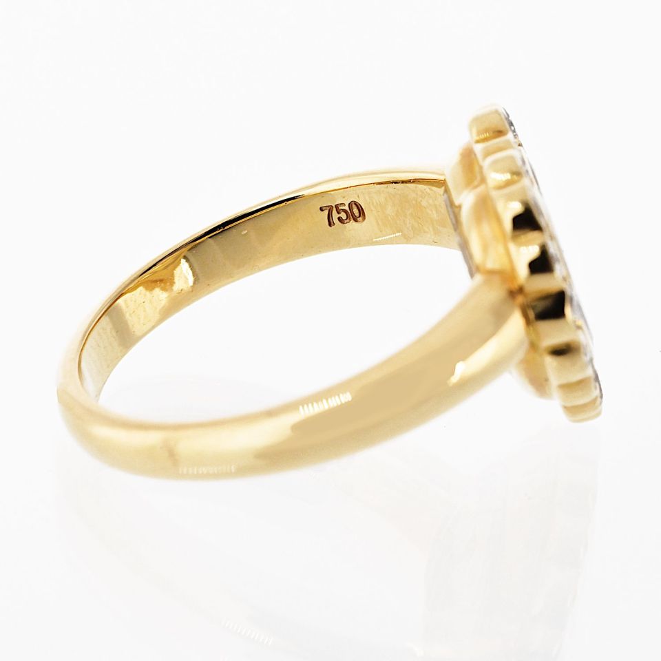 Chopard Happy Diamonds 18K Yellow Gold 0.47cttw Heart Diamond Ring