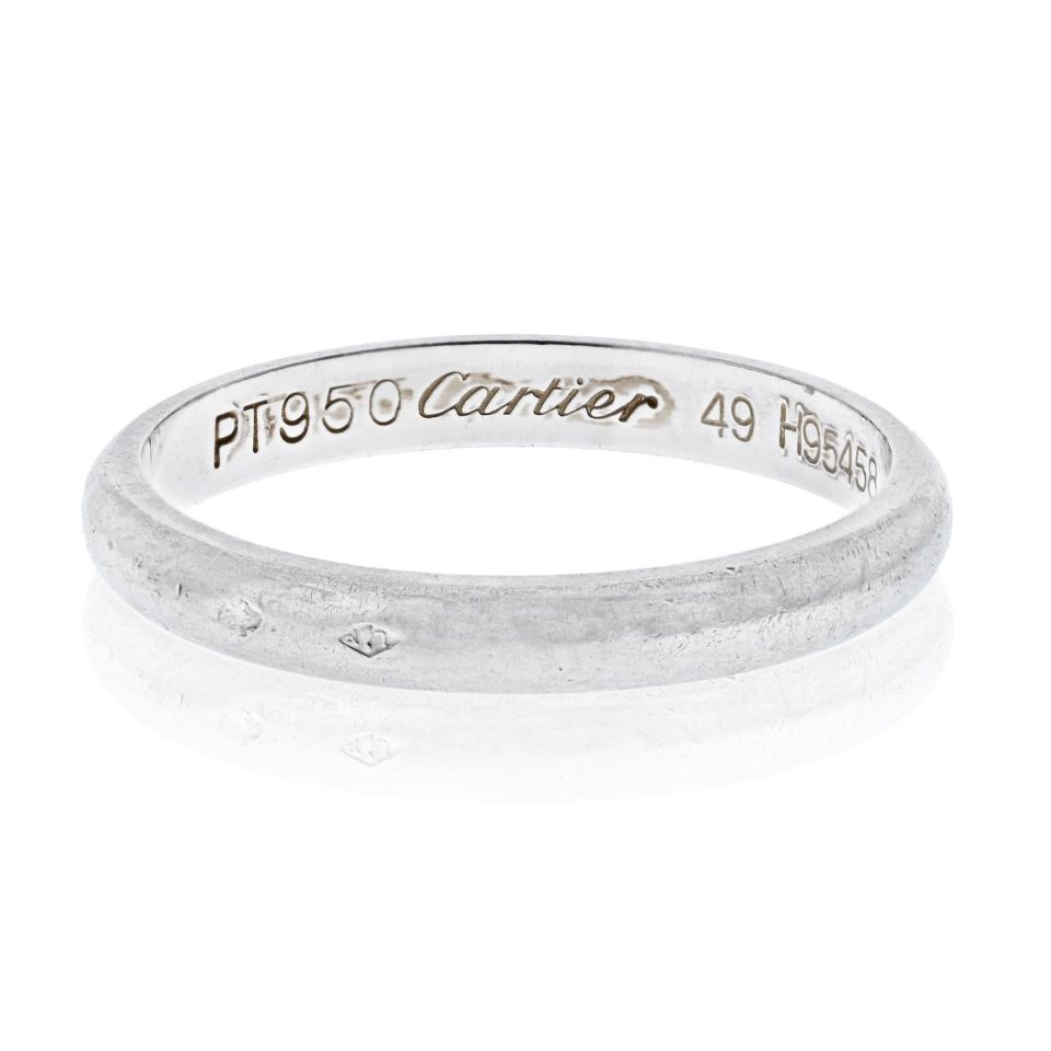 Cartier Platinum Classic EU 49 Wedding Band
