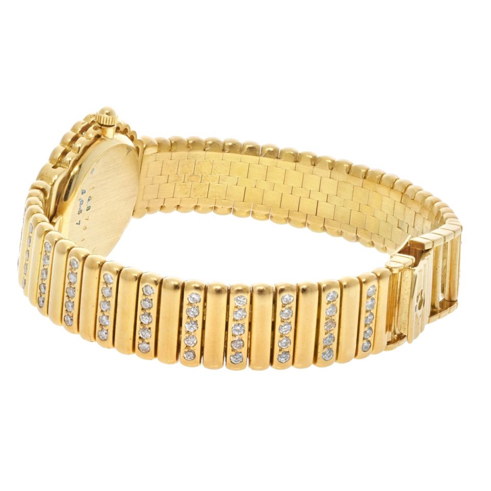 Chopard 18K Yellow Gold Diamond Vintage Cocktail Watch