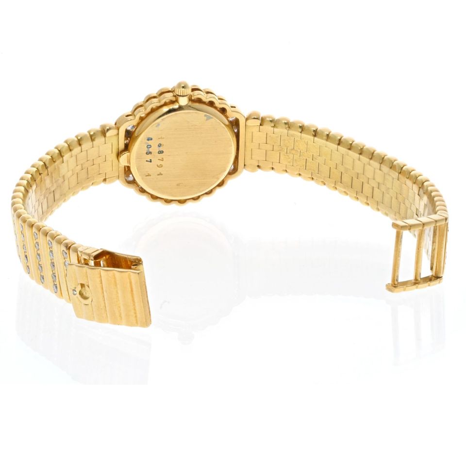 Chopard 18K Yellow Gold Diamond Vintage Cocktail Watch
