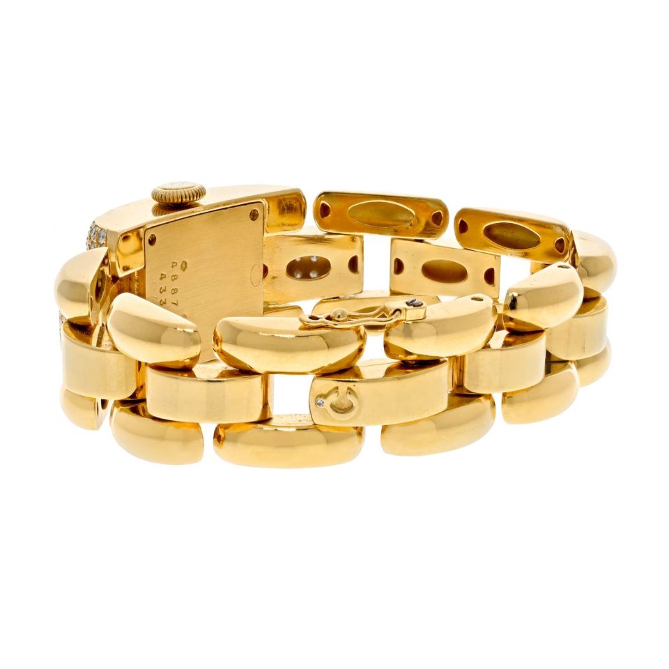 Chopard 18K Yellow Gold La Strada Diamond Ladies Watch
