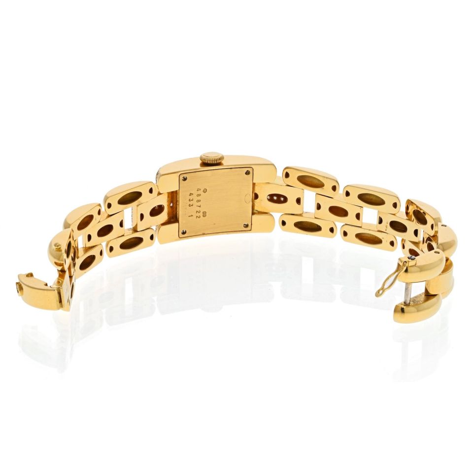 Chopard 18K Yellow Gold La Strada Diamond Ladies Watch