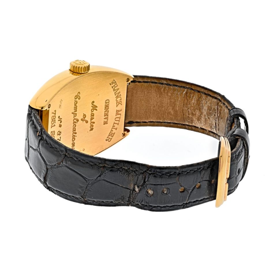 Franck Muller 18K Rose Gold Master Of Complications 7851 Watch
