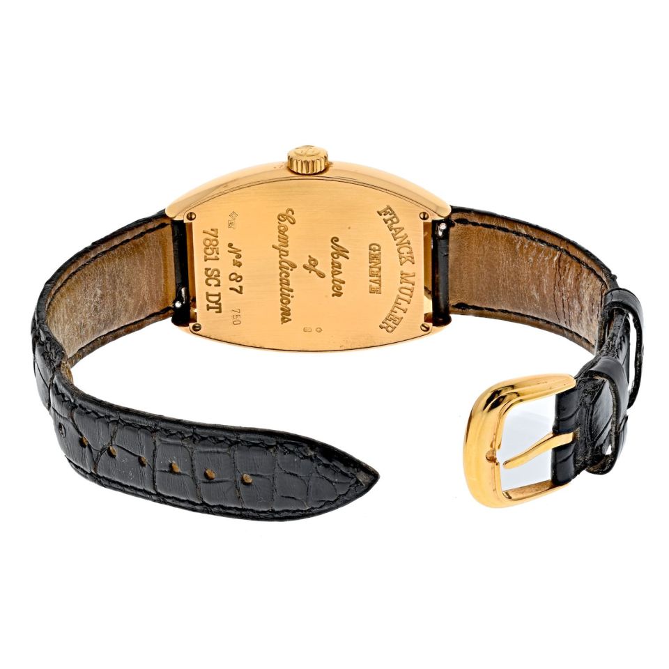 Franck Muller 18K Rose Gold Master Of Complications 7851 Watch