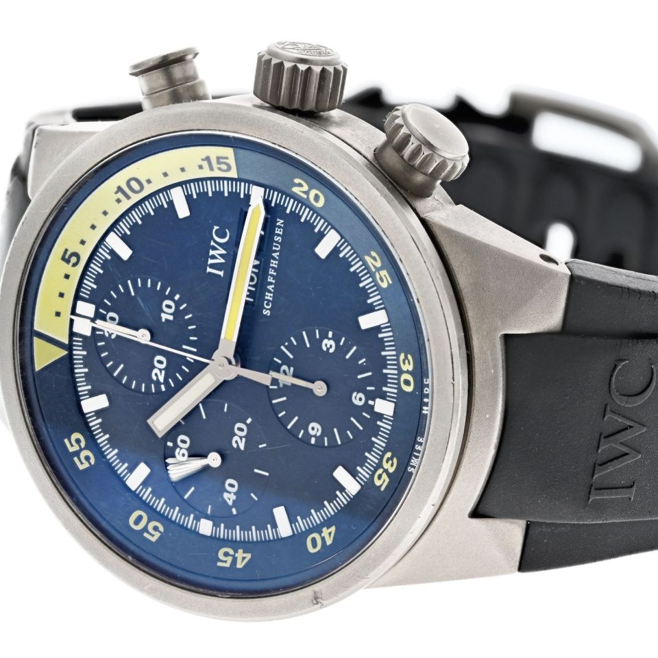 IWC Stainless Steel Aquatimer 41mm Mens Watch
