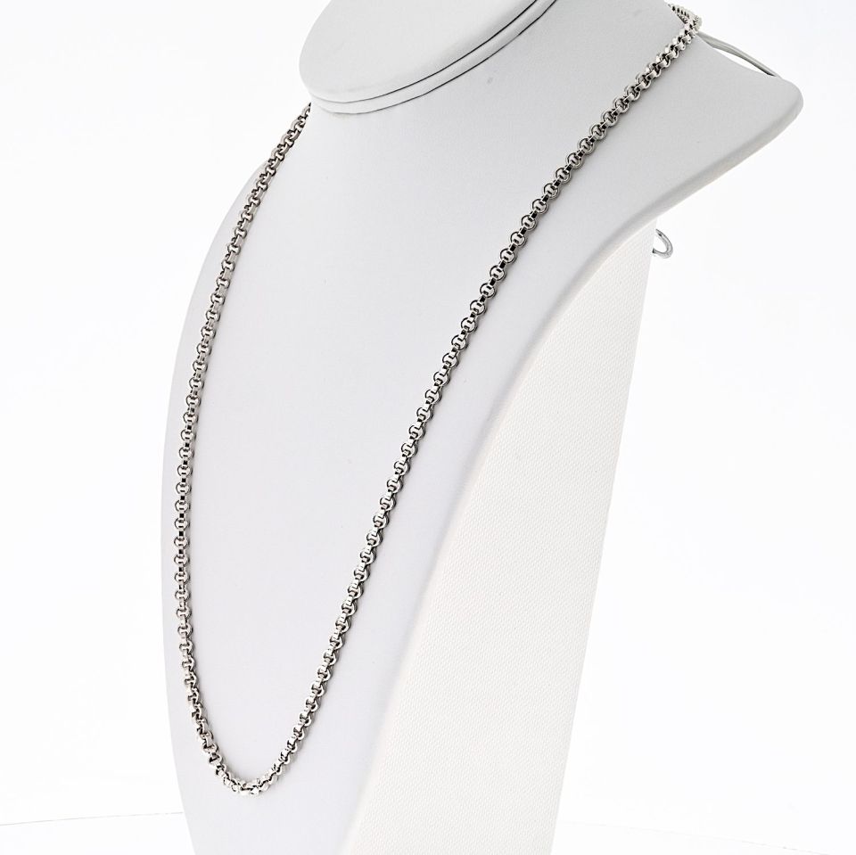 Chopard 18K White Gold 23 Inches Necklace