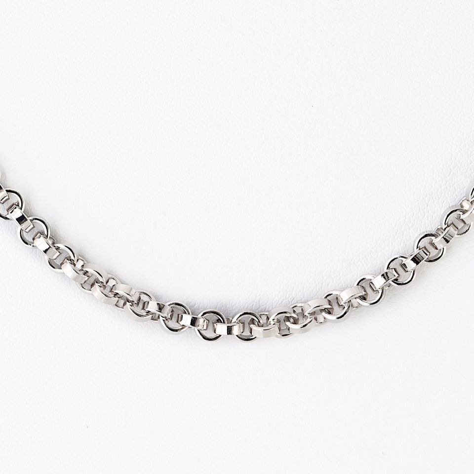 Chopard 18K White Gold 23 Inches Necklace