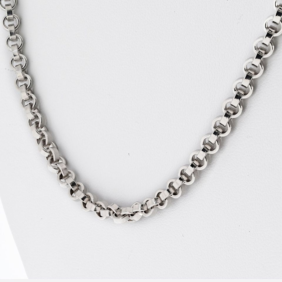 Chopard 18K White Gold 23 Inches Necklace